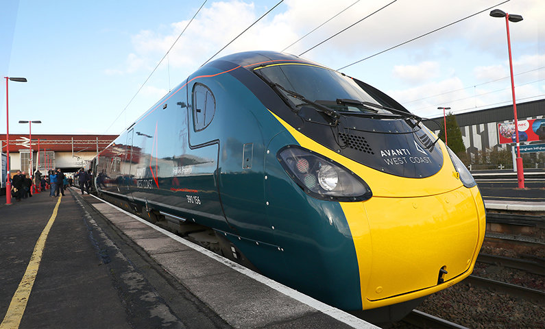 Teleste supplies train door displays to Alstom for the refurbishment of Avanti West Coast Pendolinos